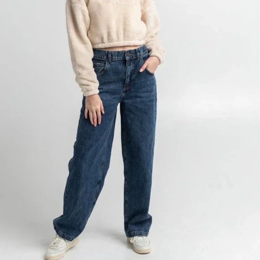 BDG Dark Blue Women's Boyfriend Jeans